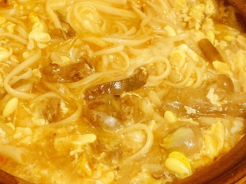 土鍋でつくる！煮込み酸辣うどん